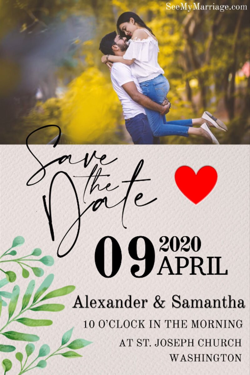 Green Meadows Save the Date