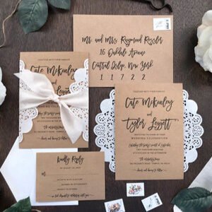 Craft Paper Invite