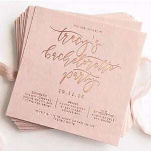 Texture Paper Invite