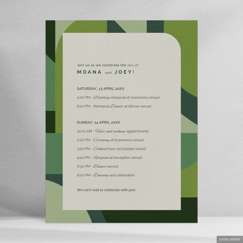 Premium Wedding Invitation Design