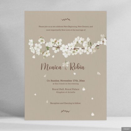 Premium Wedding Invitation