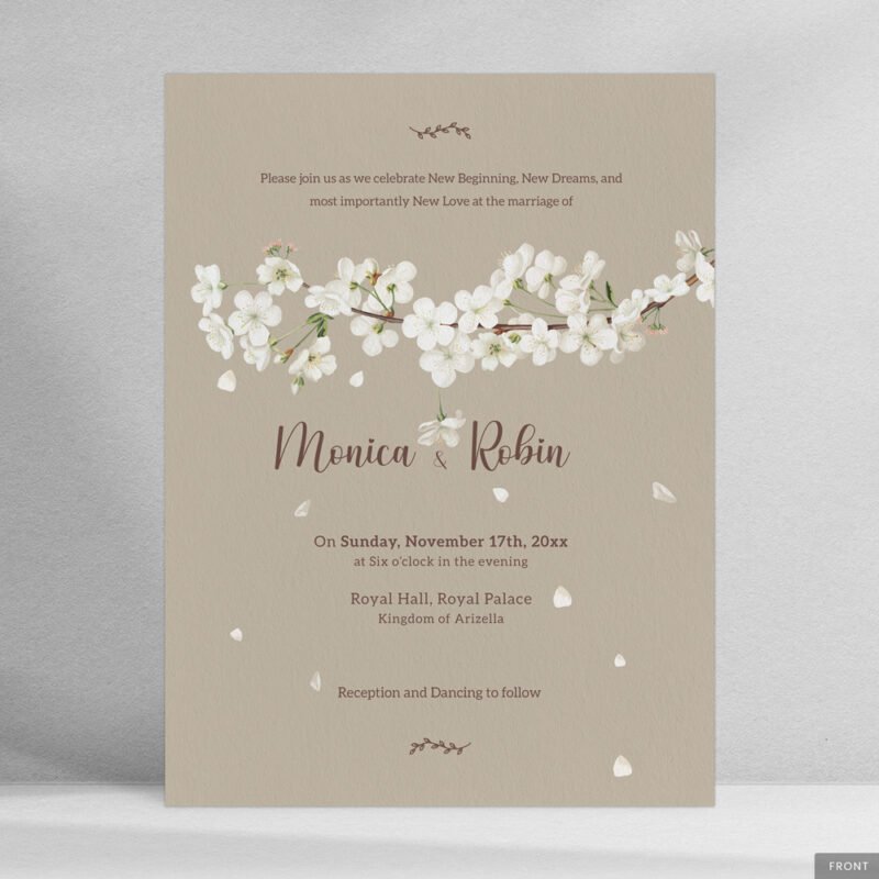 Premium Wedding Invitation