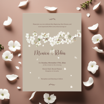 Premium Wedding Invitation
